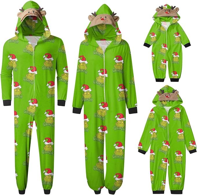 Pijamas de navidad el grinch.