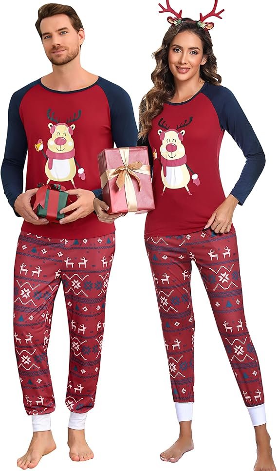 pijamas de navidad para parejas